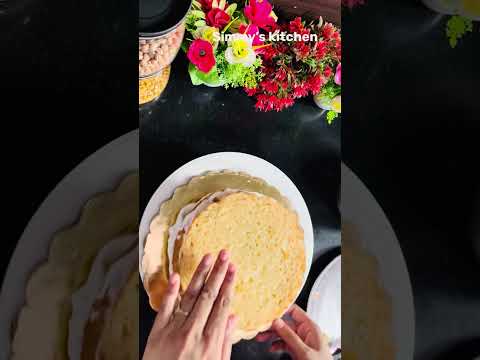 Fresh Fruit Cake Eggless Recipe |Bakery Style No Egg Fruit Cake At Home | Simmy’s kitchen