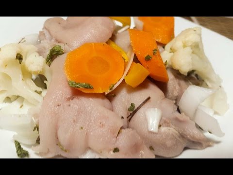 Patitas de Cerdo en Vinagre | Cocinando con angel