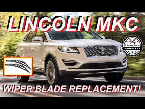 How To Replace Windshield Wiper Blades On Lincoln MKC 2015-2019 Change, Replace Install Ford Escape