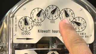 How to read my mechanical meter
