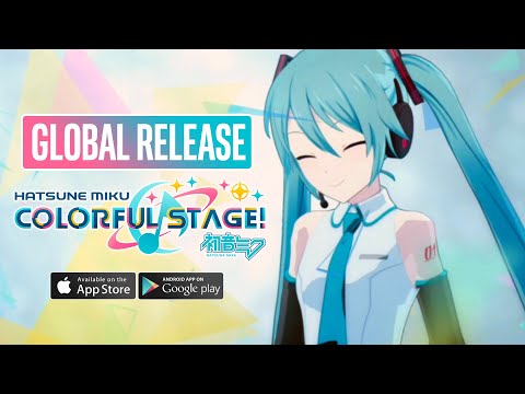 HATSUNE MIKU Colorful Stage Gameplay Global Release - YouTube