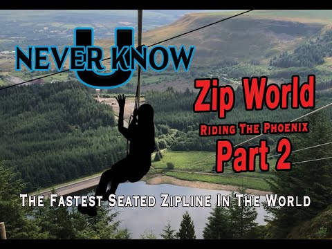 Riding The Fastest Seated Zip Line In The World Part 2