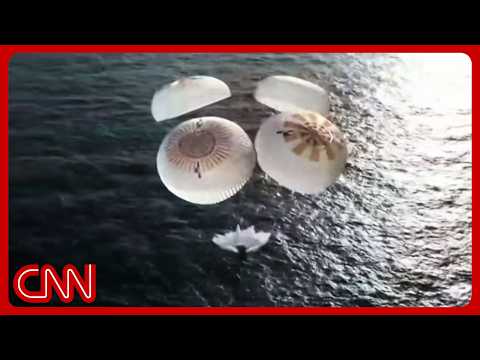 Live: NASA/SpaceX crew splashes down in Pacific Ocean