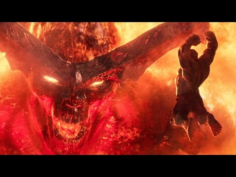 Hulk Vs Surtur   Fight Scene   Thor Ragnarok 2017 Movie CLIP HD