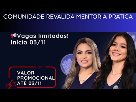 COMUNIDADE REVALIDA -  Aula Aberta  Prova Prática do Revalida