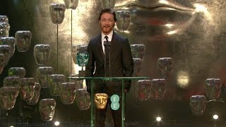 James McAvoy presenting Jack O'Connell The EE Rising Star Award at BAFTA 2015 video