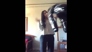 التيتيز كايشطح على أغنية #toto #jme3otwi