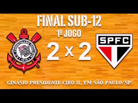 TV FPFS 2016 | Estadual A1 | Sub 12 |  Gols do 1º Jogo da Final S.C. Corinthians. x São Paulo F.C.