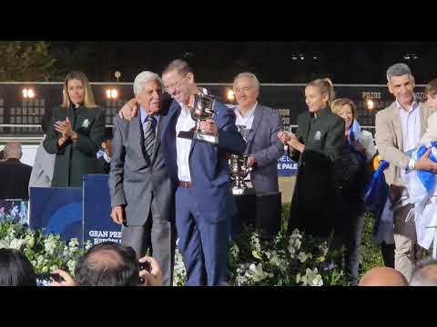 Gran Premio Ciudad de Bs.As. (G1) 2023. - 1ro. Girona Fever, 2do. Labrado, final carrera, festejos.-