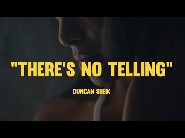 Duncan Sheik - There's No Telling (Remix Stems)