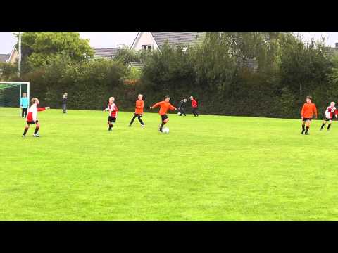 13 okt 2012 PVCV E5 - VV De Meern E5 com 5-4 Doelpunt Leandro, assist Driss