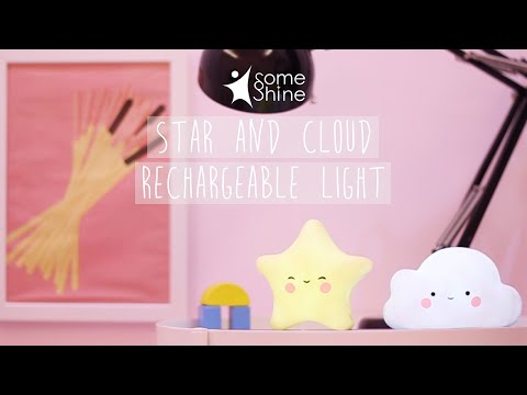 造型小夜燈-療癒雲朵充電款