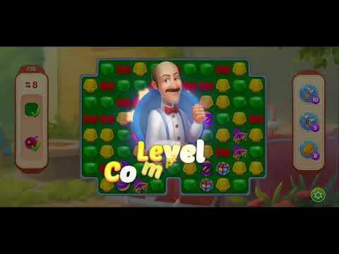 HomeScapes level 731, 732, 734, 735, 736, 737, 738, 739, 740. No boosters