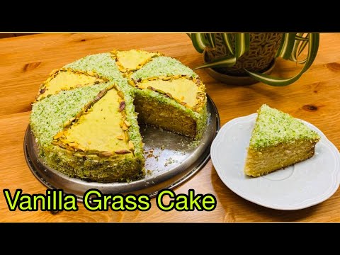 🎂Vanilla Grass Cake | Coconut Cake | Green Cake 🎂 | Tamil | Jumana’s Cooking