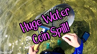 Detecting a HUGE Coin Spill in the Water