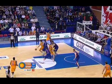 1/2 playoff. CSKA - Khimki Game 3 Highlights