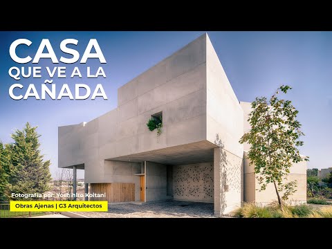 CASA INTROSPECTIVA que VE A LA CAÑADA de CONCRETO y TIERRA | Obras Ajenas | G3 Arquitectos