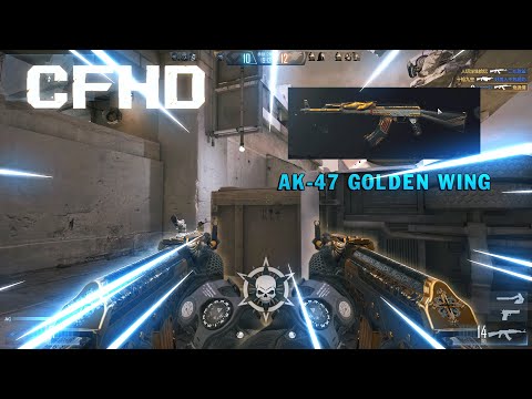 CFHD - AK47 Golden Wing Chế Độ Đấu Đội - High Setting Cực Đẹp - Crossfire HD