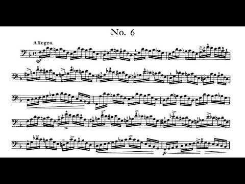 David Popper - Op.73, Étude No.6 Hohe Schule des Violoncello-Spiels