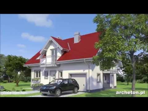 Projekt domu Zofia Mini Neo - archeton.pl
