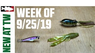 What's New At Tackle Warehouse 9/25/19