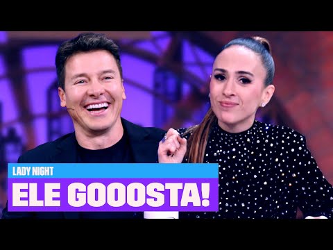 VAI DAR NAMORO? Rodrigo Faro e Tatá Werneck TROCAM FLERTES | Lady Night | Nova Temporada | Multishow