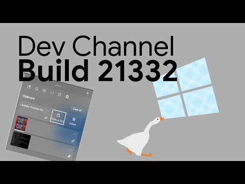Windows Insider Preview Build 21332 Hand's On