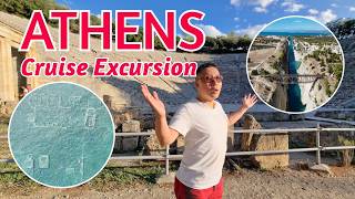 ATHENS 🇬🇷 Cruise Excursion - We Swam at an Underwater City!