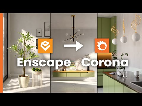 Enscape to Corona Workflow