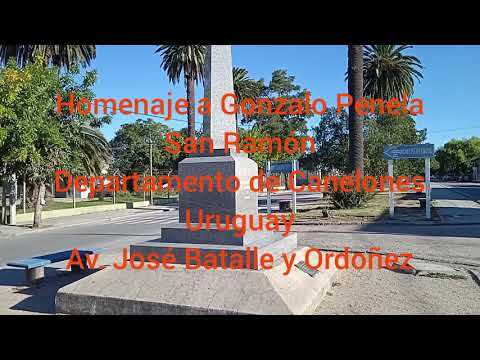 HOMENAJE A GONZALO PENELA, SAN RAMÓN, CANELONES - La Macana "Corazón del Mundo"