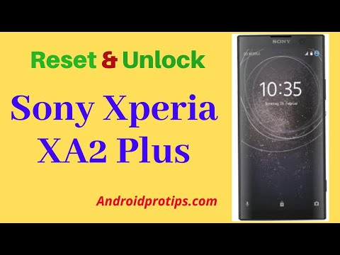 How to Reset & Unlock Sony Xperia XA2 Plus
