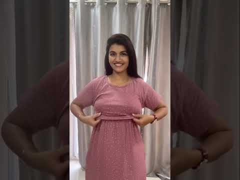 Best feeding dress i have come across | check out my instagram for details | Sridevi & Sitara