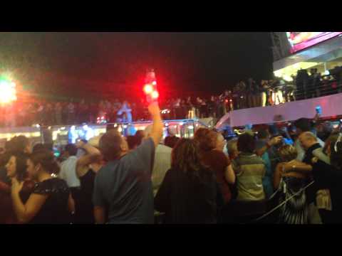 New Years Eve 2013-2014  Carnival Freedom Cruise Ship