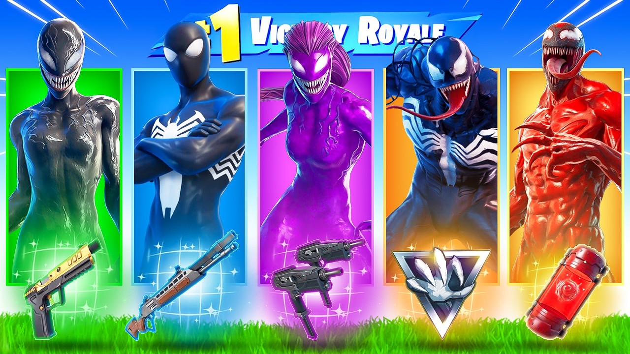 The *RANDOM* VENOM BOSS Challenge! (Fortnite)