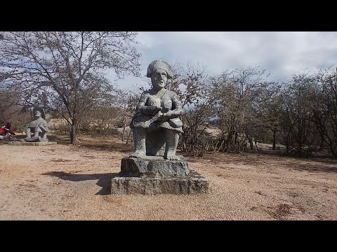 Parque de esculturas em pedra granito, Brejo da Madre de Deus Pe.