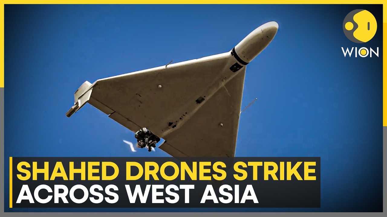 Iran Expands Drone Strikes Across West Asia With Shahed UAVs | WION