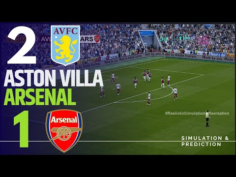 ASTON VILLA 2-1 ARSENAL! PREMIER LEAGUE 2025-26 Simulation/Recreation