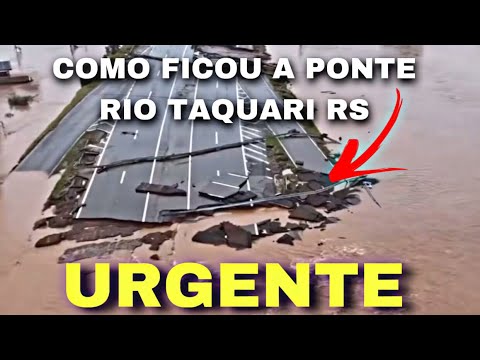 URGENTE 🚨 RIO TAQUARI RIO GRANDE DO SUL