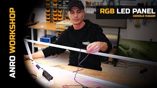 Videó: RGB LED panel készítése házilag - Csináld magad! DIY
