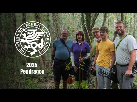 The Welsh 3D Championships 2025, Day 1, at Pendragon Archers