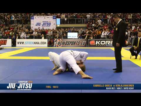 European Open 2015 Black Belt FINALS: Adult Female - Super Heavy FINALS (G. Garcia vs. V. Luukkonen)
