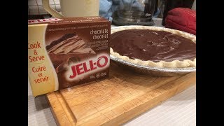 Easy Jell-O Cooked Chocolate Pudding Pie Directions
