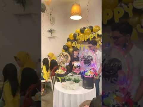 Sambutan Hari Jadi Aniq & Alyssa Dezek | Zaki Yamani pula kuat makan 😎🤘🏻