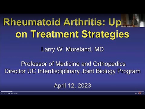 Rheumatoid Arthritis: Update on Treatment Strategies | Larry W. Moreland, MD