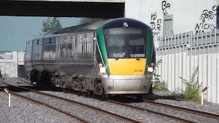 preview picture of video 'IE 22000 Class DMU Train number 22333 - Park West & Cherry Orchard'