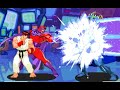 Morrigan And Ryu With Magneto In MvsC
