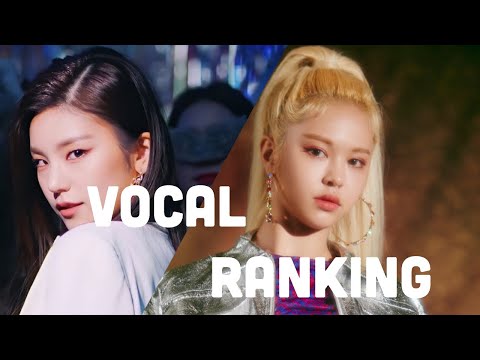 everglow and itzy vocal ranking(with reasoning)