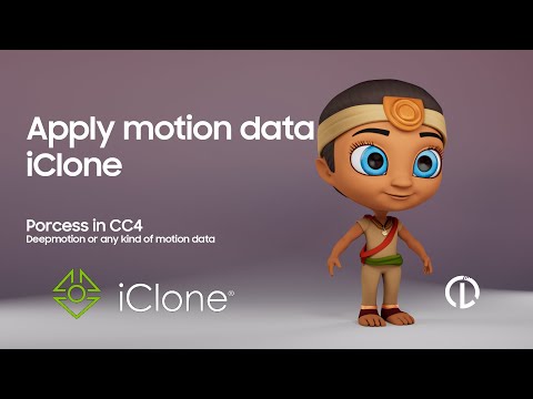 How to import a motion from Plask.ai or DeepMotion into iClone 8 Full tutorial