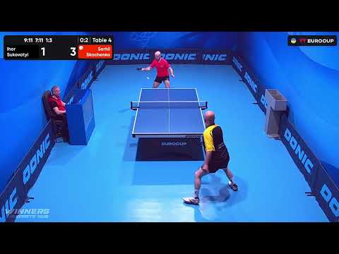 11:35 Ihor Sukovatyi - Serhii Skachenko 05.09.2023 TT Euro.Cup Ukraine Master. TABLE 4