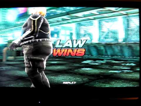 Tekken 6 Online - Me(Bob) vs KingslyZissou1(Law)